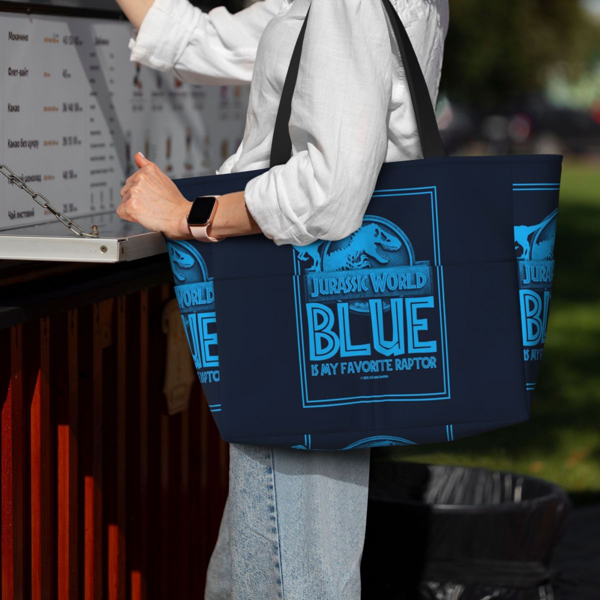 Yoga Fitness World - Jurassic world-blue é meu favorito raptor