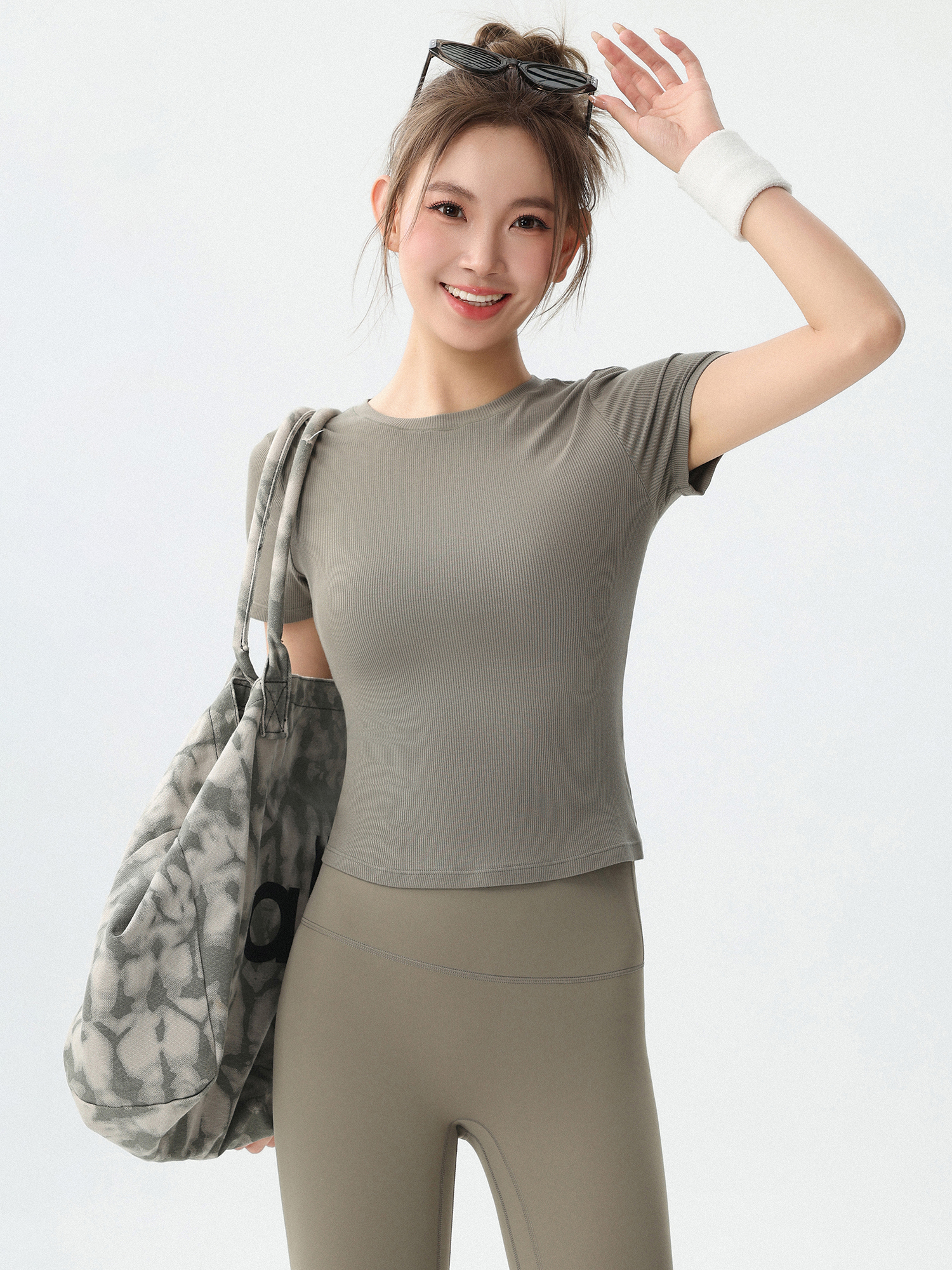 Yoga Fitness Exercises - Camiseta de Fitness Feminina para Yoga