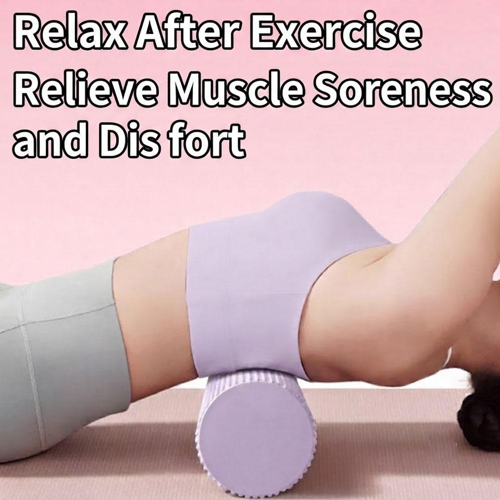 Yoga Fitness Exercises - Rolo de Espuma para Yoga EVA