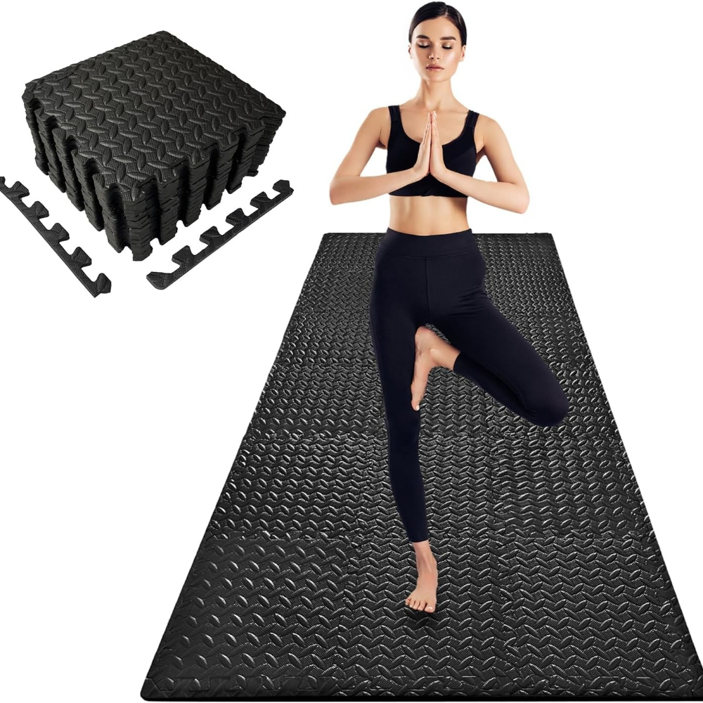 Yoga Fitness Room - Tapetes de espuma intertravados fitness (16