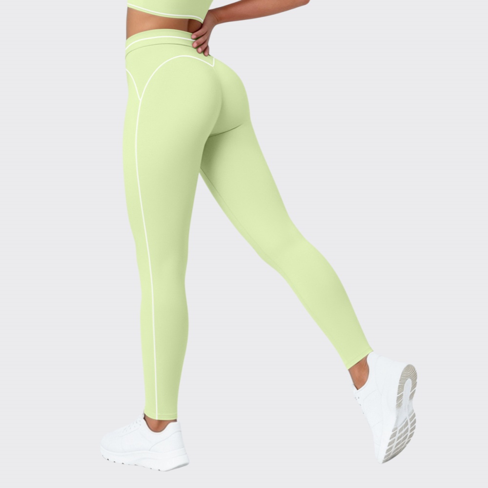Yoga Fitness Up - Leggings Esportivas de Cintura Alta para
