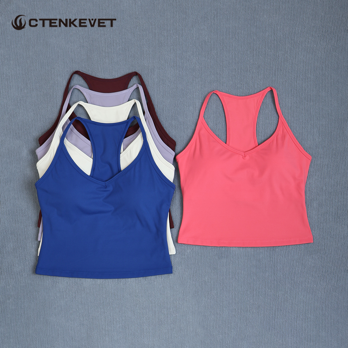 Yoga Fitness Up - Camiseta Esportiva Ctenkevet, Top de Yoga
