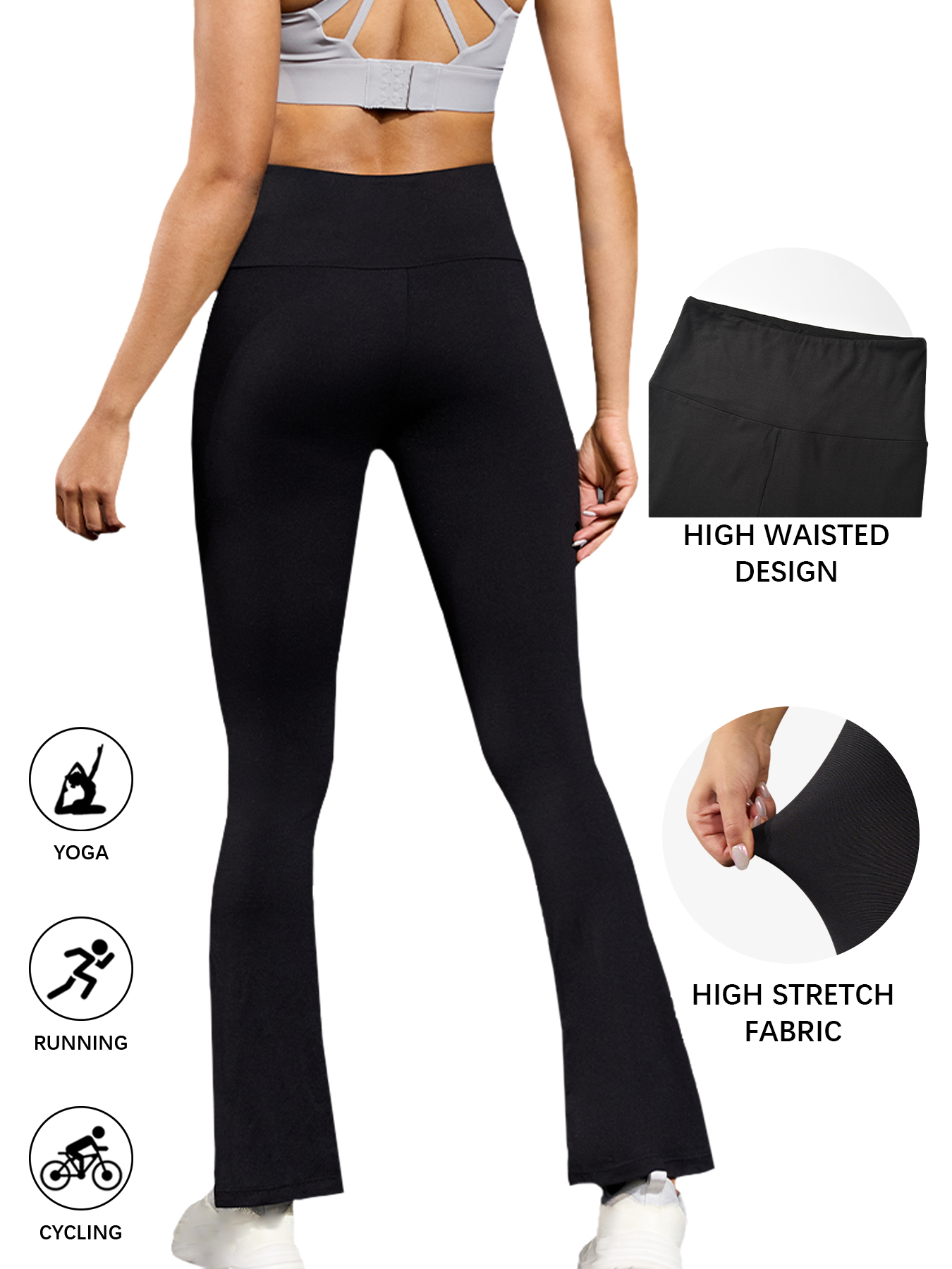 Calças Flare Super Macias para - Yoga Fitness Up avaliação e preço