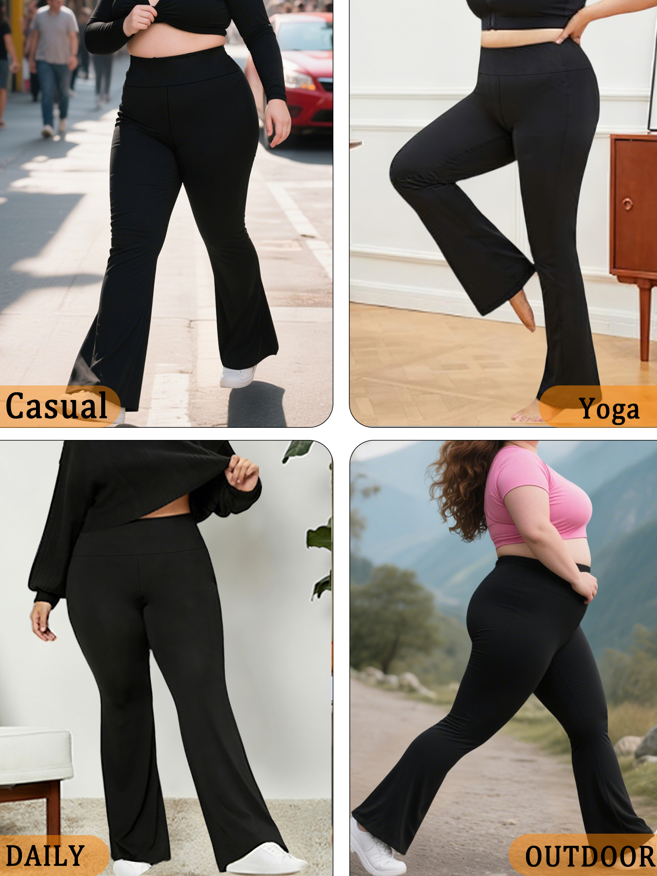 Calças Flare Super Macias para - Yoga Fitness Up avaliação e preço