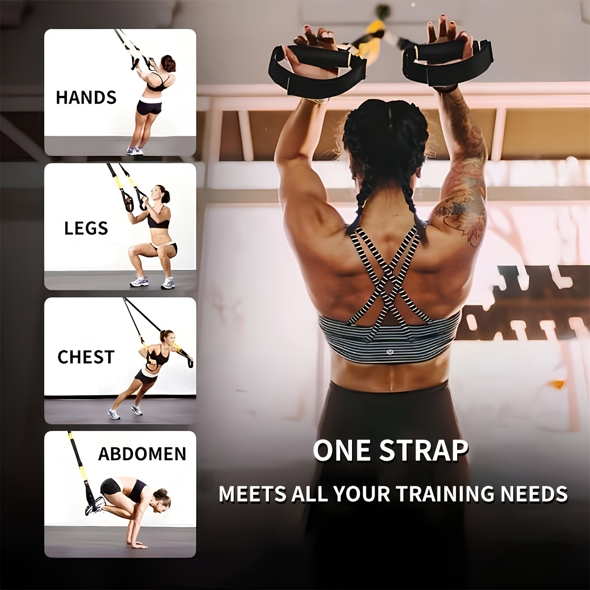Cinto de treinamento de suspen - Suspension Trainer Trx avaliação e preço