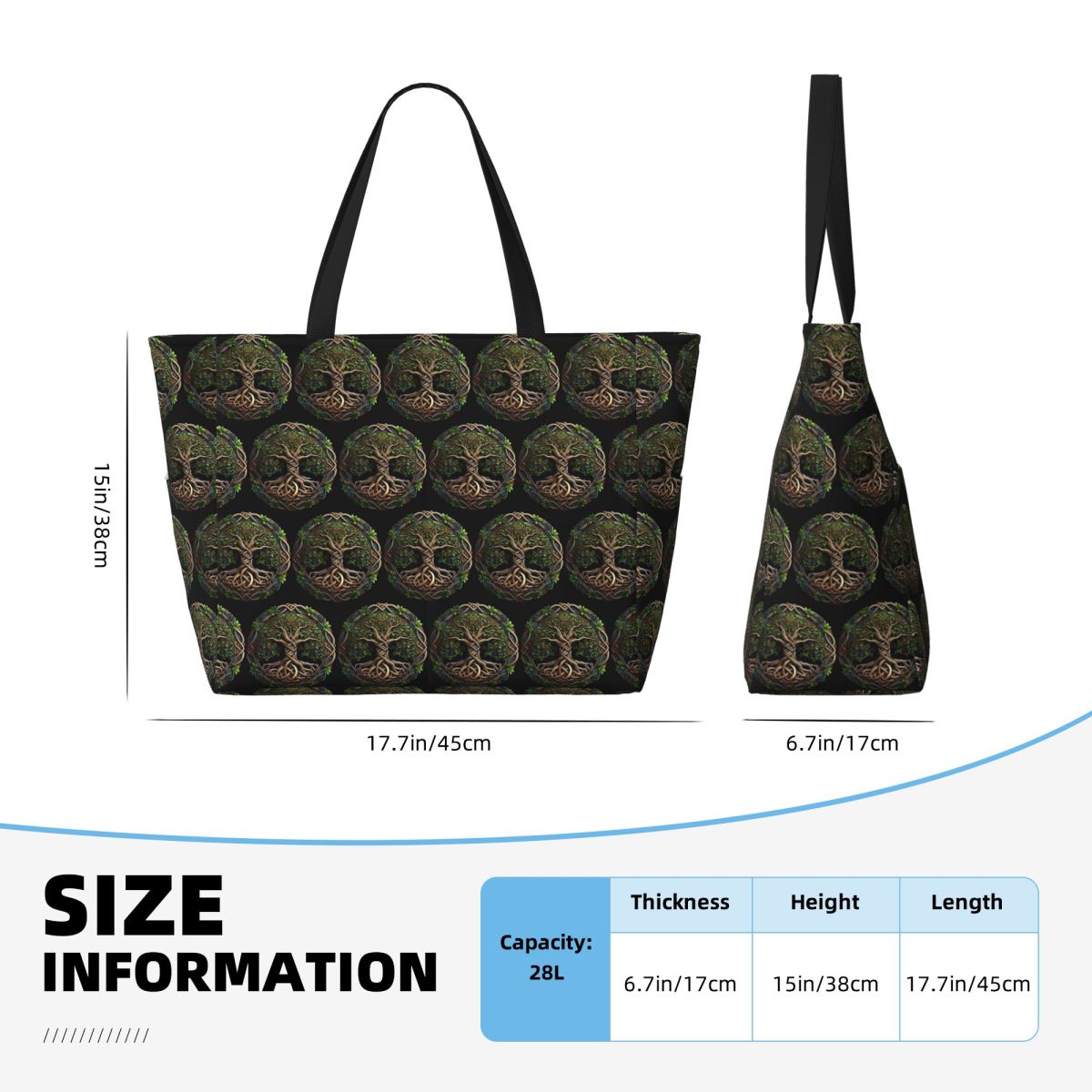 Bolsa tote grande para praia,  - Yoga Fitness World avaliação e preço