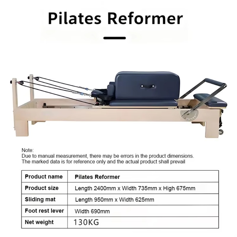 Máquina de Pilates Reformer pa - Yoga Fitness Exercises avaliação e preço