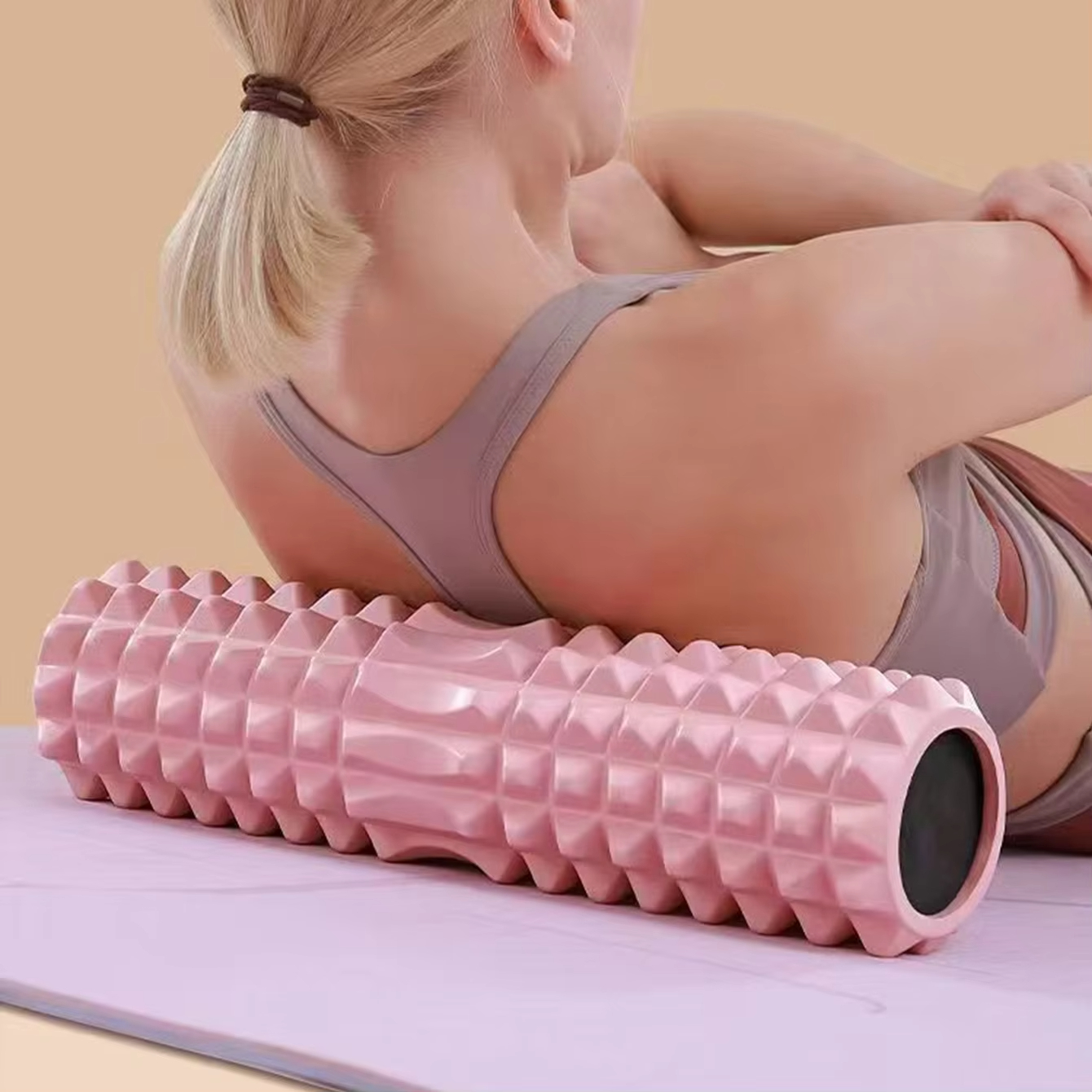 Rolo de Espuma para Yoga de 45 - Yoga Fitness Exercises avaliação e preço