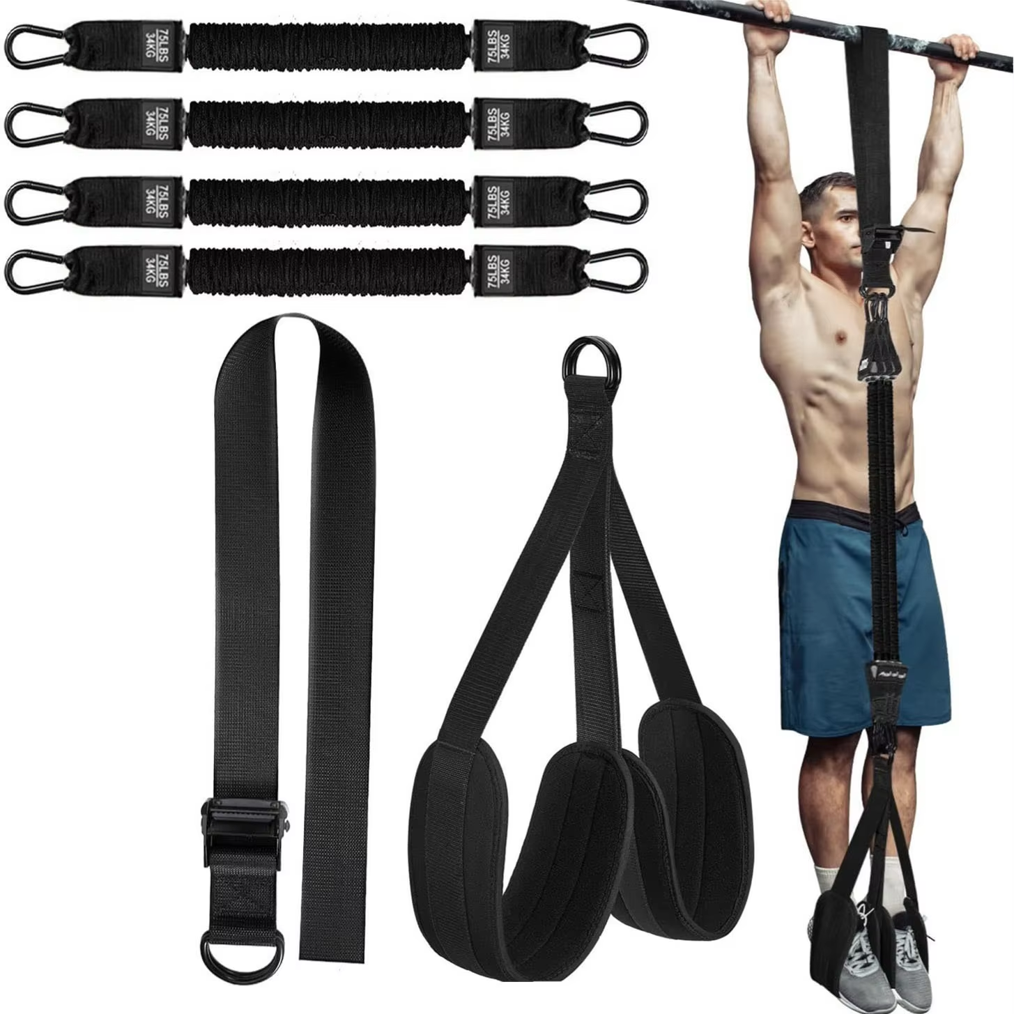 Conjunto de faixas de assistên - Suspension Trainer Trx avaliação e preço