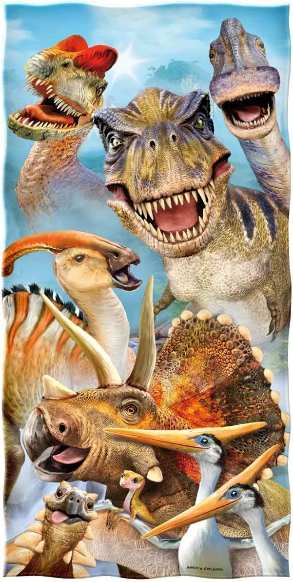 Toalha de secagem rápida Dinos - Yoga Fitness World avaliação e preço