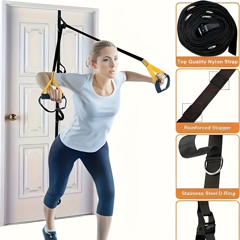1pc sistema de treinamento de  - Suspension Trainer Trx avaliação e preço