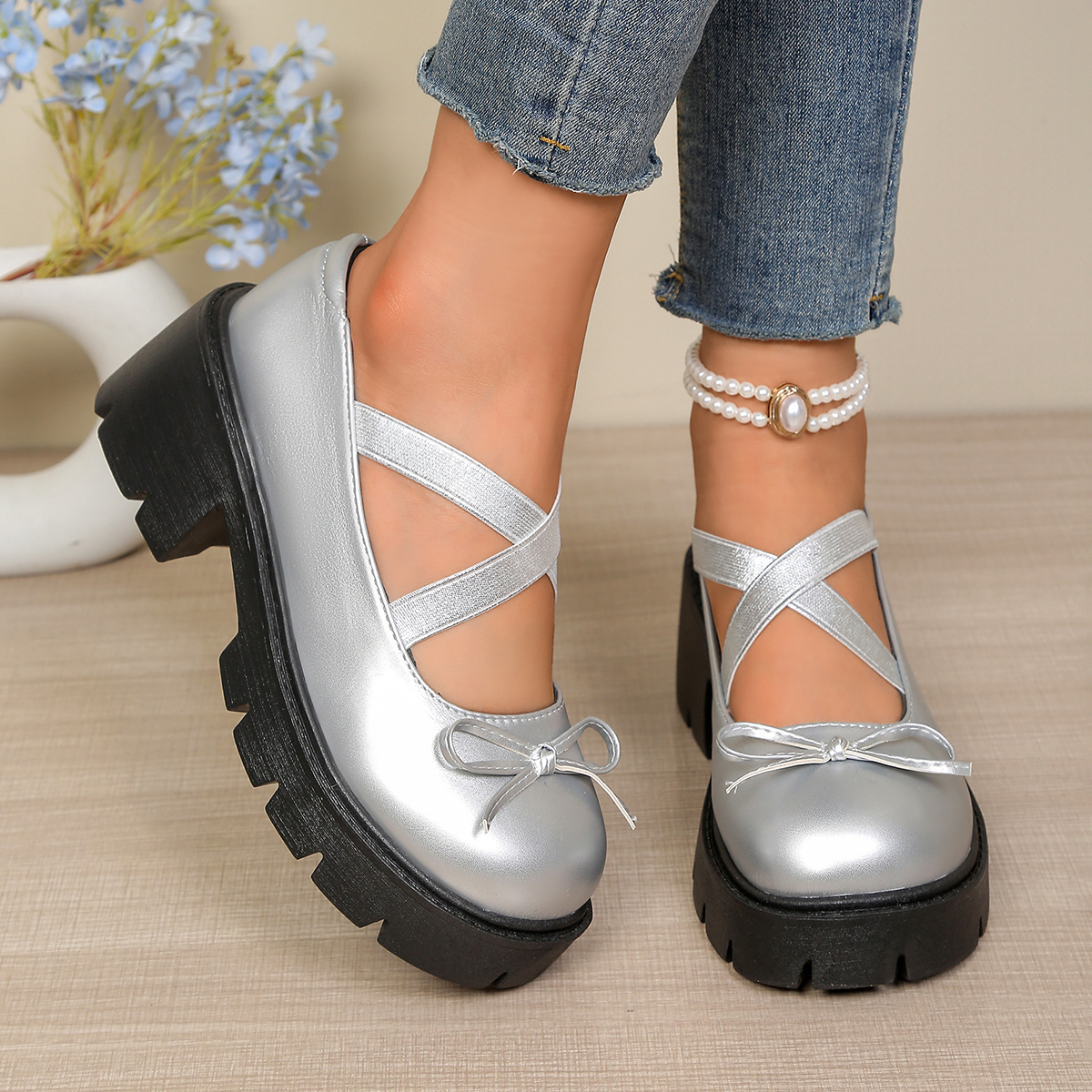 Sapatos Femininos de Plataform - Resistance Bands avaliação e preço