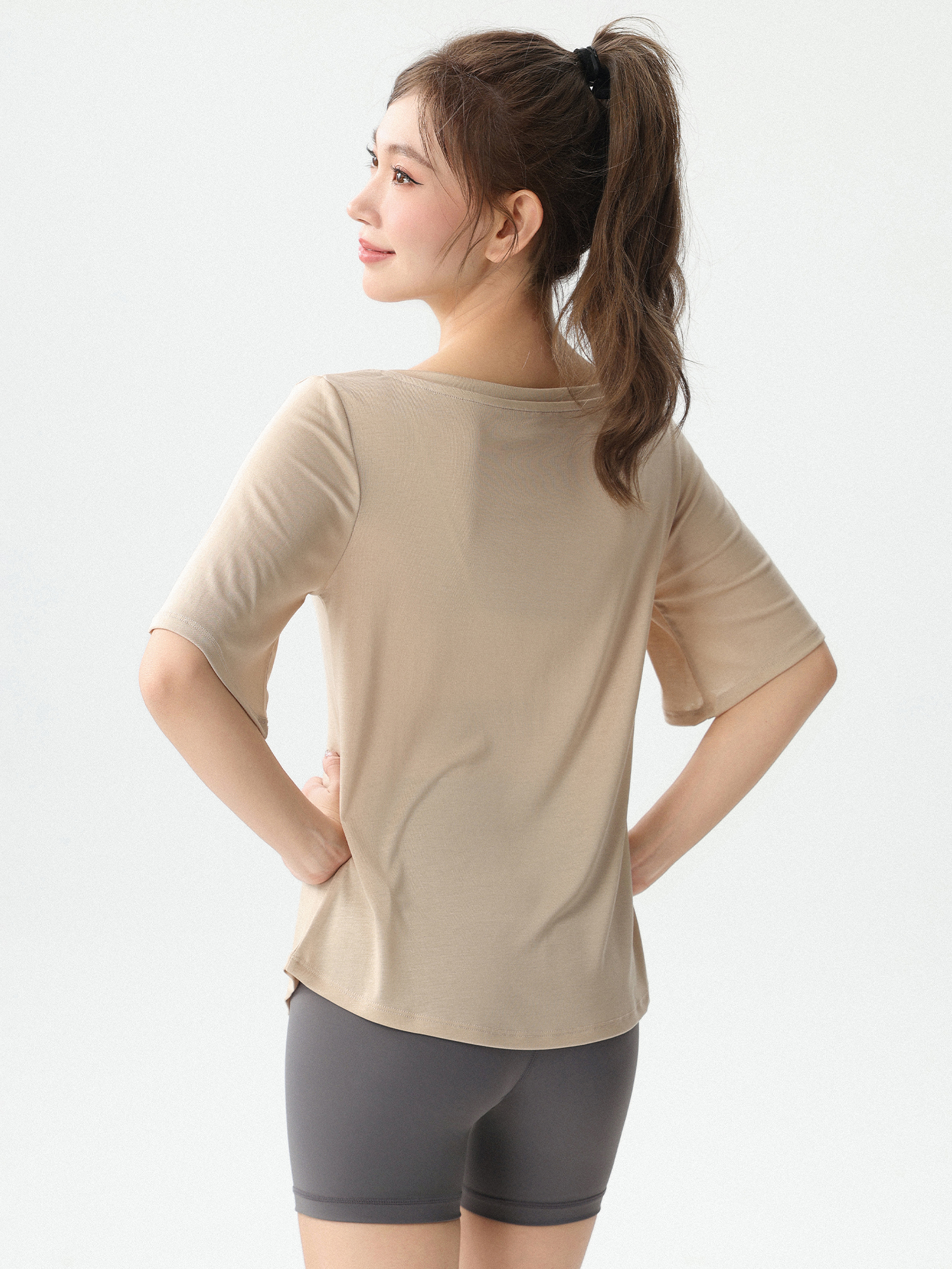Nova Blusa Feminina Solta para - Yoga Fitness Wear avaliação e preço